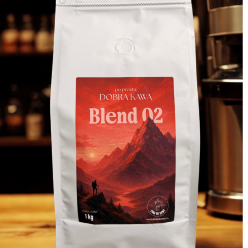 Kawa ziarnista blend - opakowanie 1kg