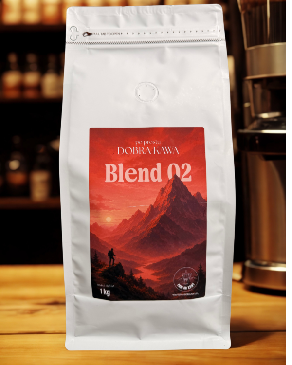 Kawa ziarnista blend - opakowanie 1kg
