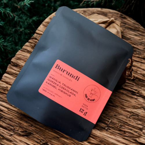 Saszetka kawowa (Bagdrip) kawa zmielona w filtrze BURUNDI