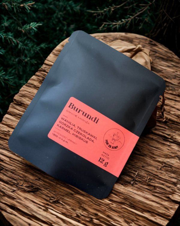 Saszetka kawowa (Bagdrip) kawa zmielona w filtrze BURUNDI